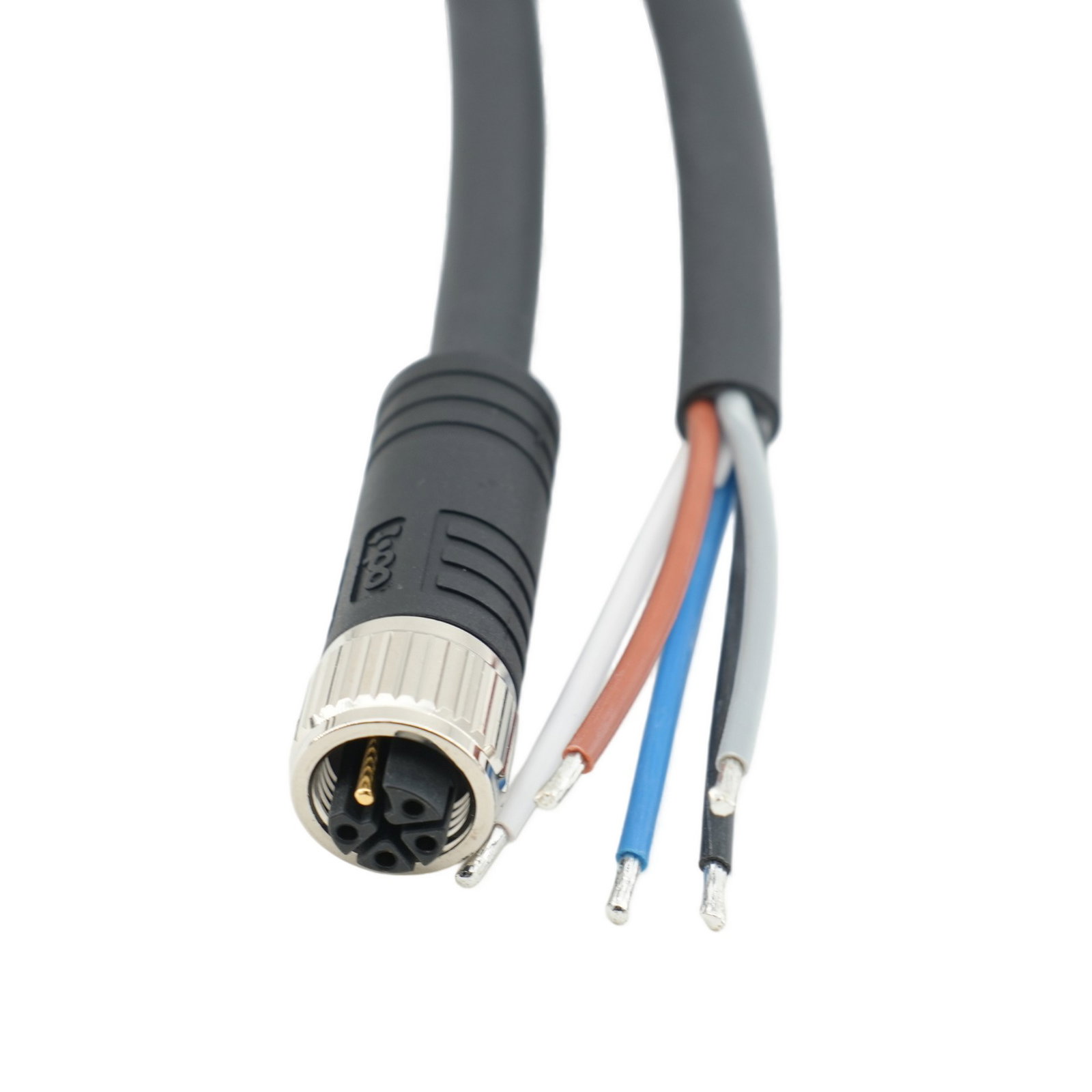 Odot IP-A-P-2FS-5UR030 Power-Kabel M12/offenes Ende, PUR, 3 m