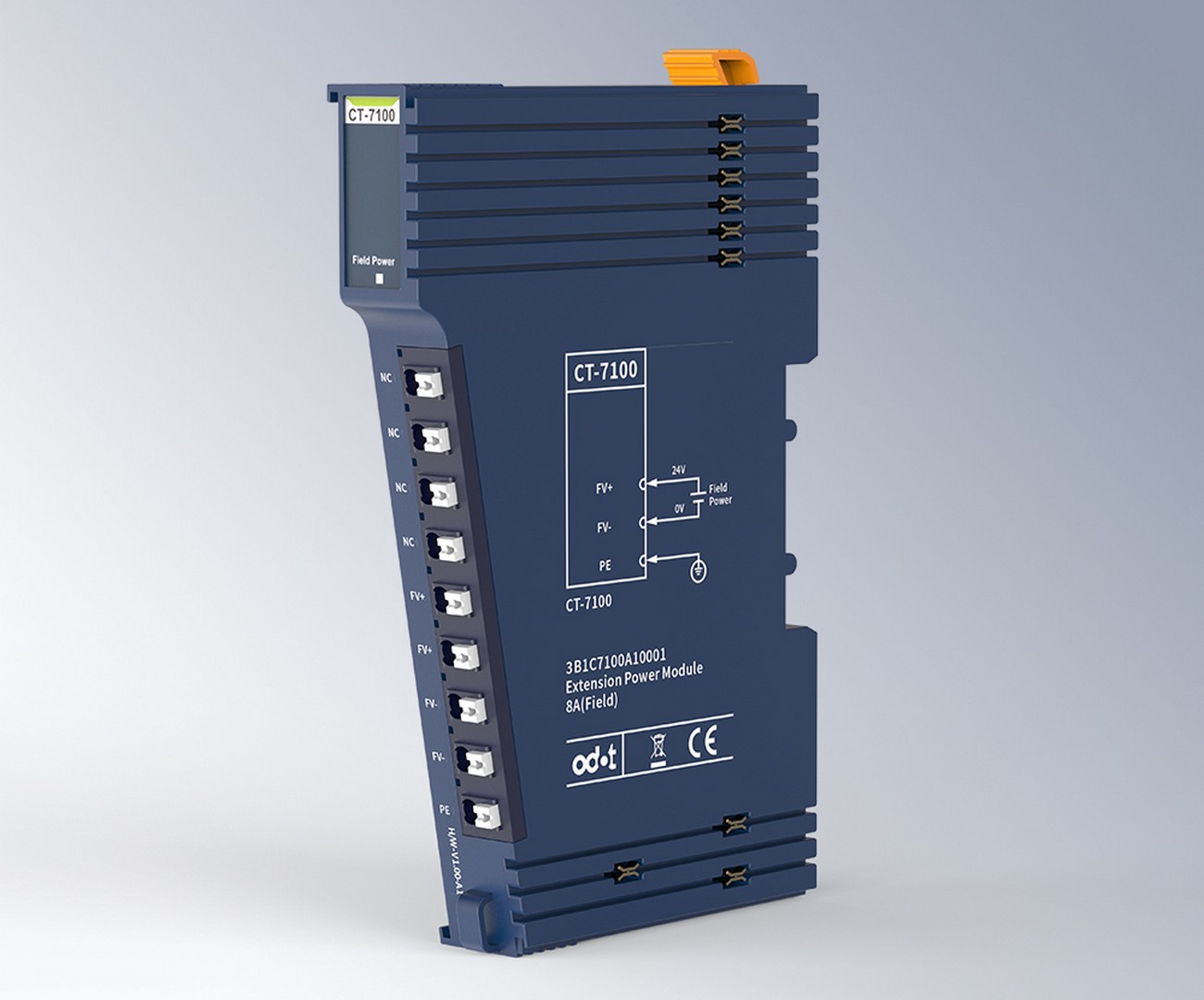 Odot CT-7100 – Einspeisemodul Feldversorgung 24 V DC / 8 A, C-Serie