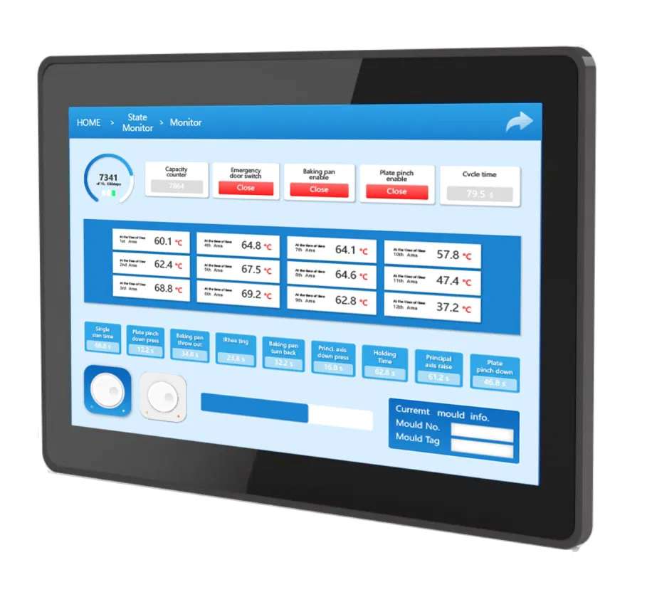 Kinco G100E2-WIFI-PR01 – 10,1” HMI, Weittemperatur, Wi-Fi, Dual-Ethernet