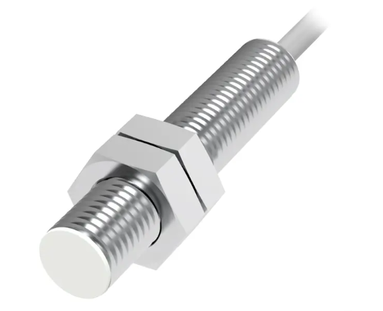 induktiver Näherungsschalter Lanbao mit Kabel (PVC) - Durchmesser M8x1 - Schaltabstand 1,5 mm