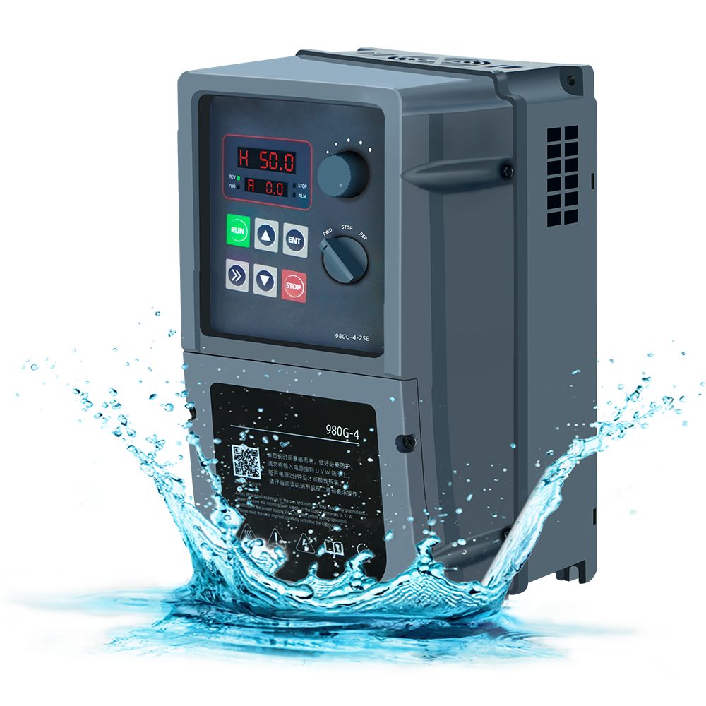 M-Driver M980 strahlwasser- und staubgeschützter IP66 Frequenzumrichter mit 2,2 kW 230 V AC einphasig
