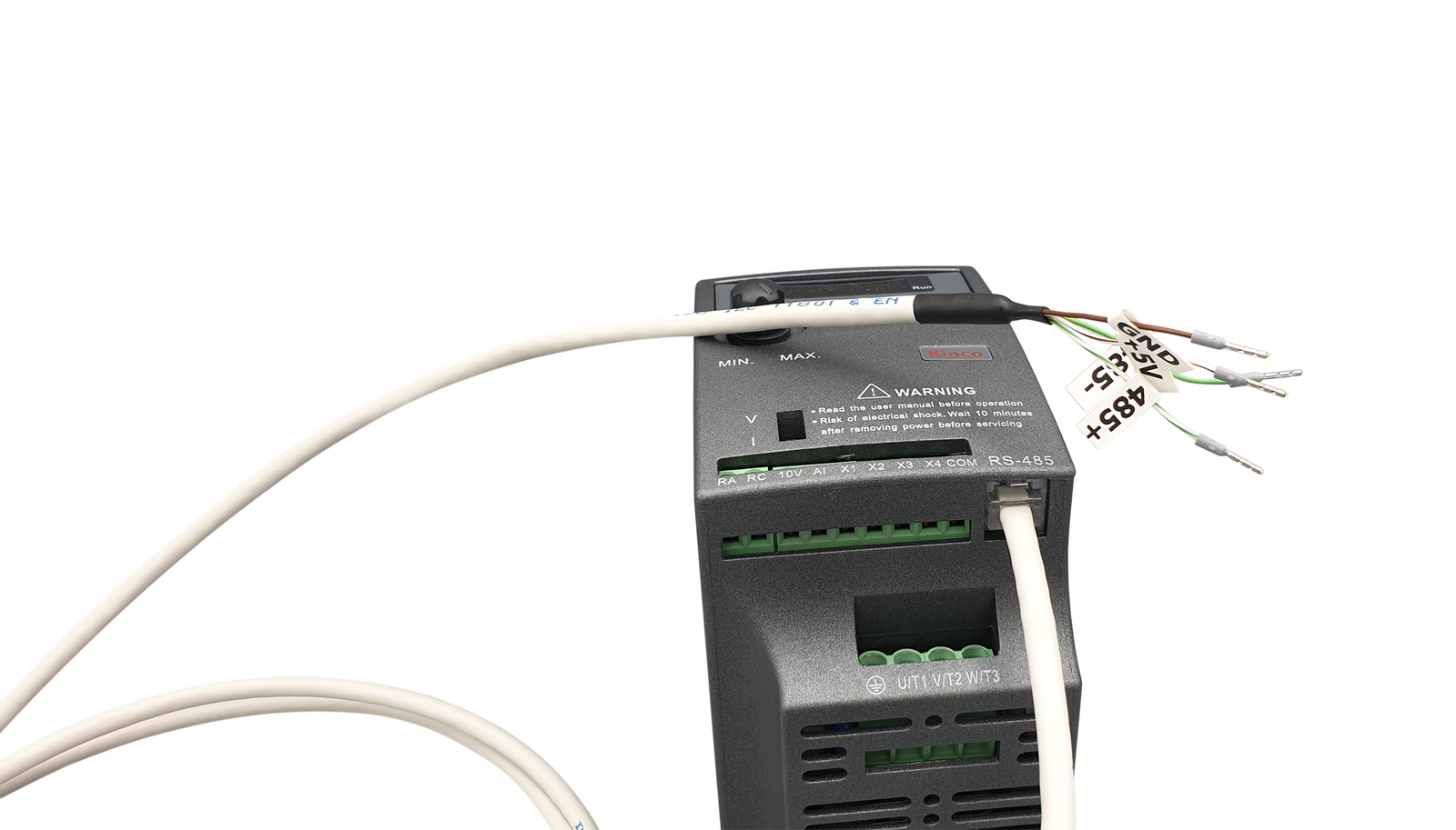 Serielles Verbindungskabel (RS-485) für Kinco CV20-Frequenzumrichter - offene Enden
