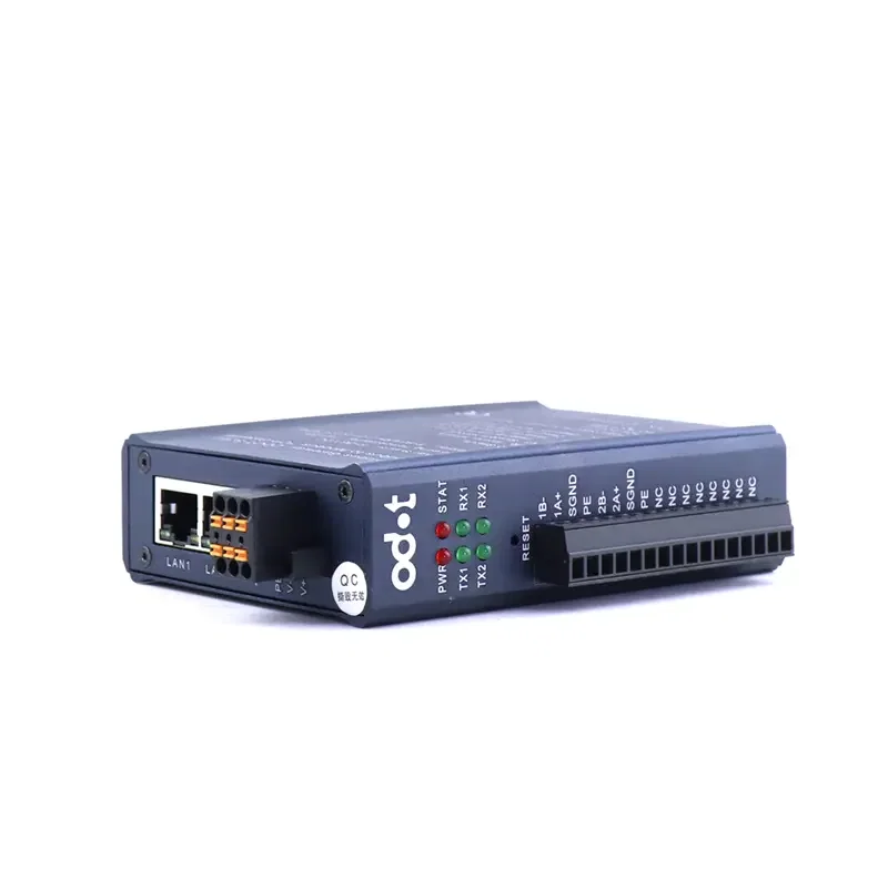 Odot-S2E2 Modbus RTU/ASCII zu Modbus TCP Gateway mit 2 seriellen Schnittstellen und 2 Ethernet-Schnittstellen